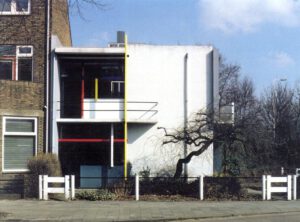 Casa Schröder, de Gerrit Rietveld (1924) Diseño de producto y Arquitectura