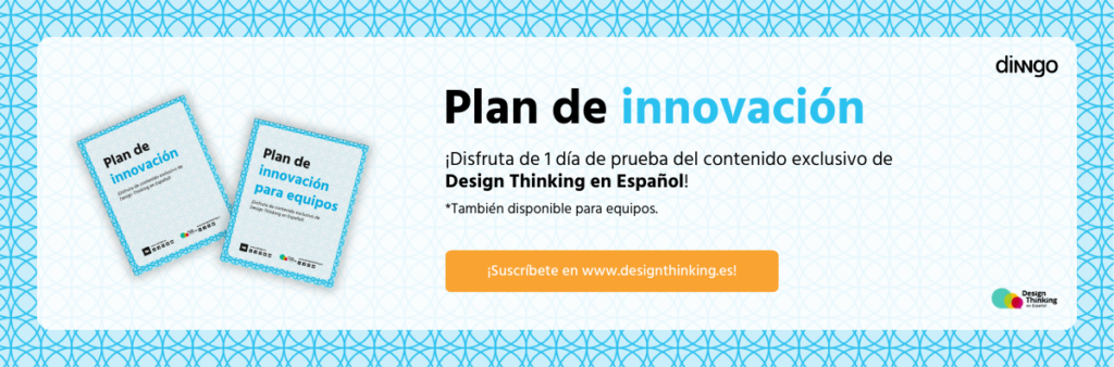 Plan de innovación - Banner Design Thinking en Español