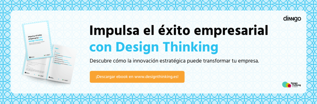 Impulsa el éxito empresarial con Design Thinking- Banner Design Thinking en Español
